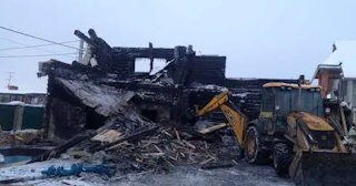 Демонтаж сгоревших зданий в Касимове | Сварной-Ксм - снос после пожара от 1036 рублей